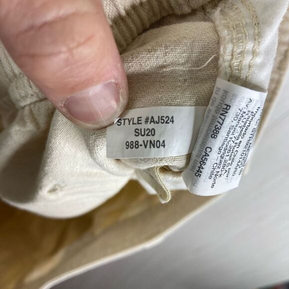 Madewell Cream Woven Camp Shorts Size M - Picture 6 of 7